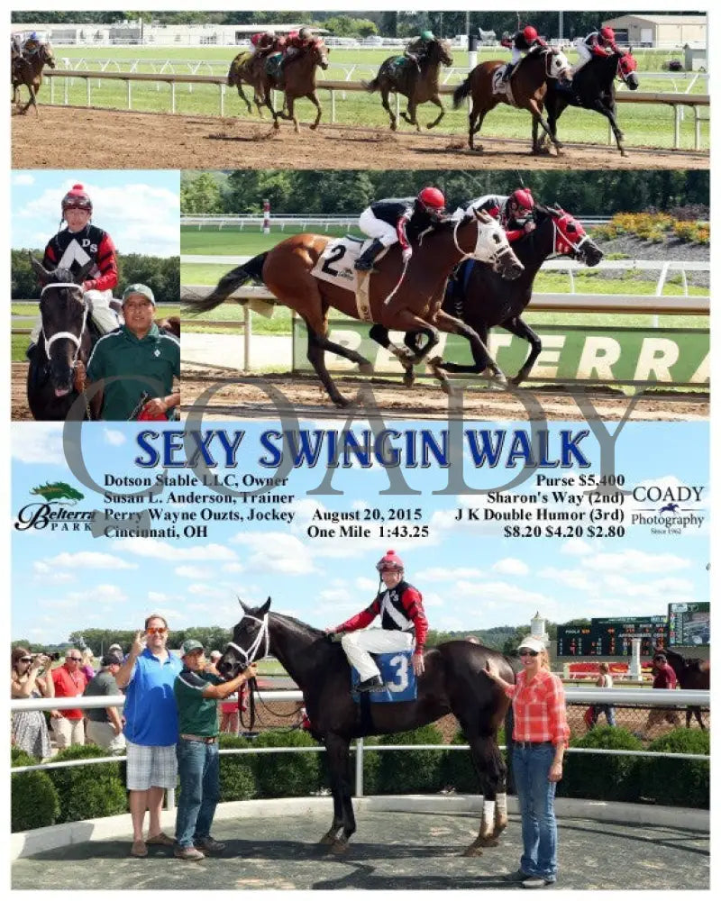 Sexy Swingin Walk - 082015 Race 05 Btp Belterra Park