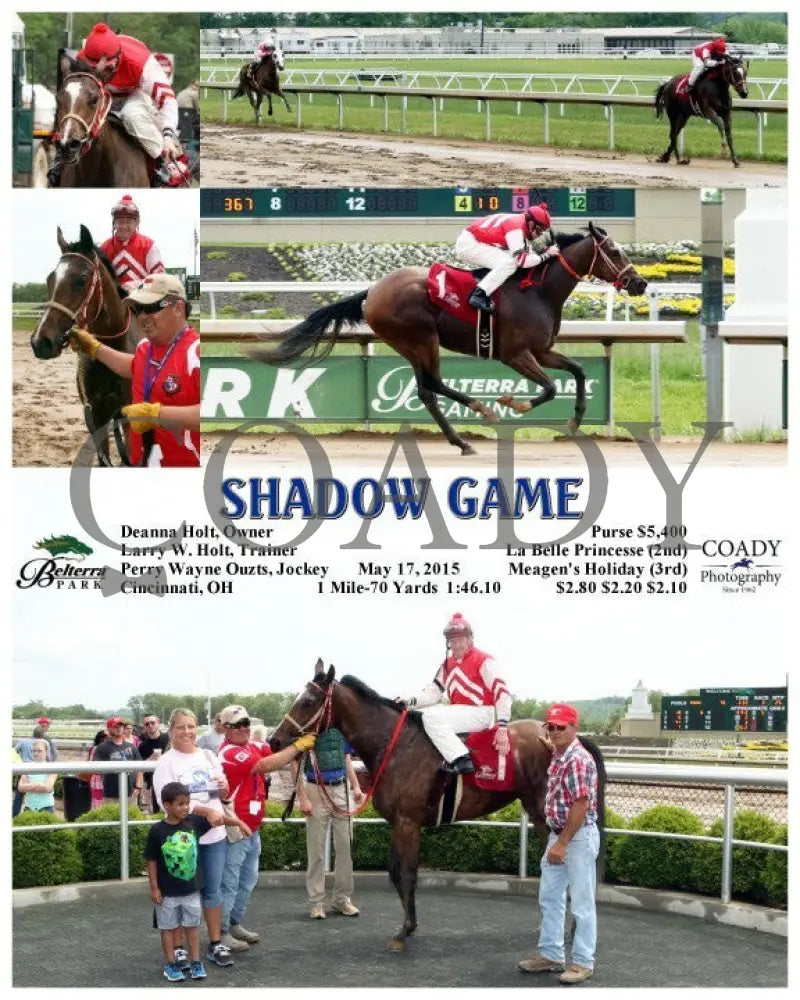 Shadow Game - 051715 Race 02 Btp Belterra Park