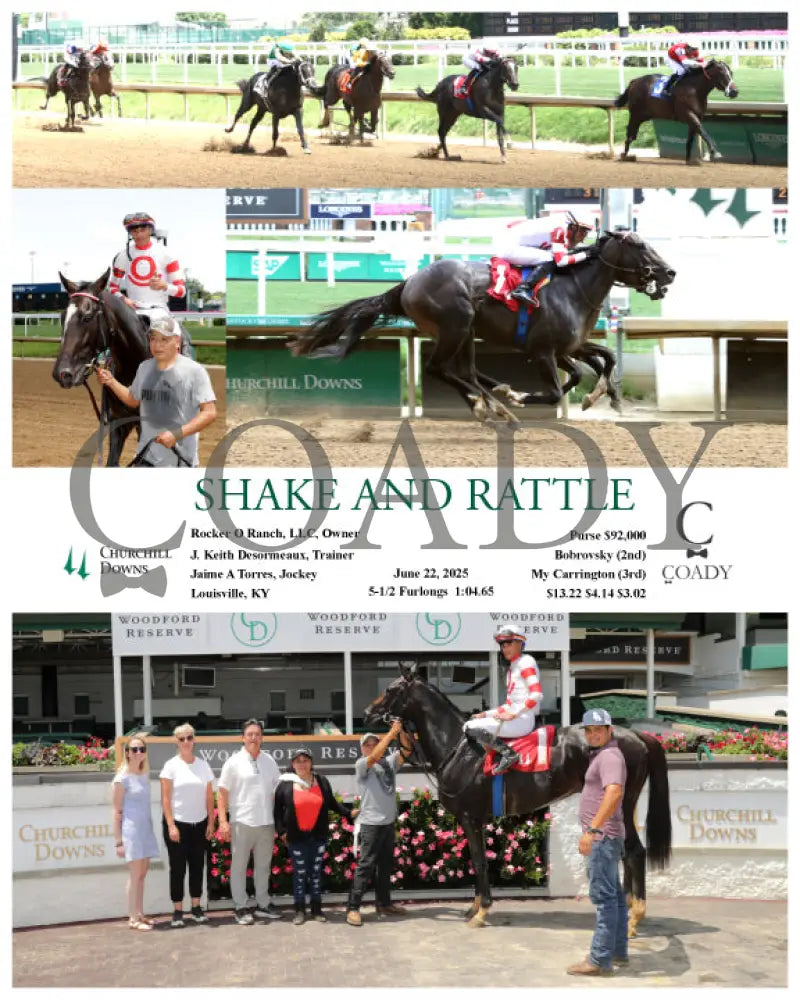 SHAKE AND RATTLE - 06-22-25 - R05 - CD Churchill Downs