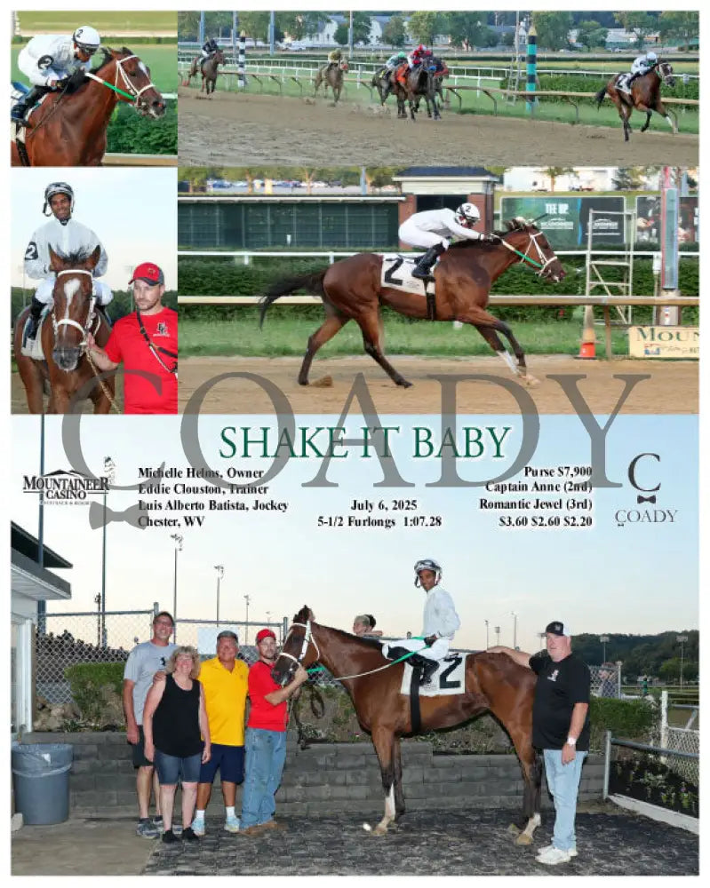 SHAKE IT BABY - 07-06-25 - R04 - MNR Mountaineer Park