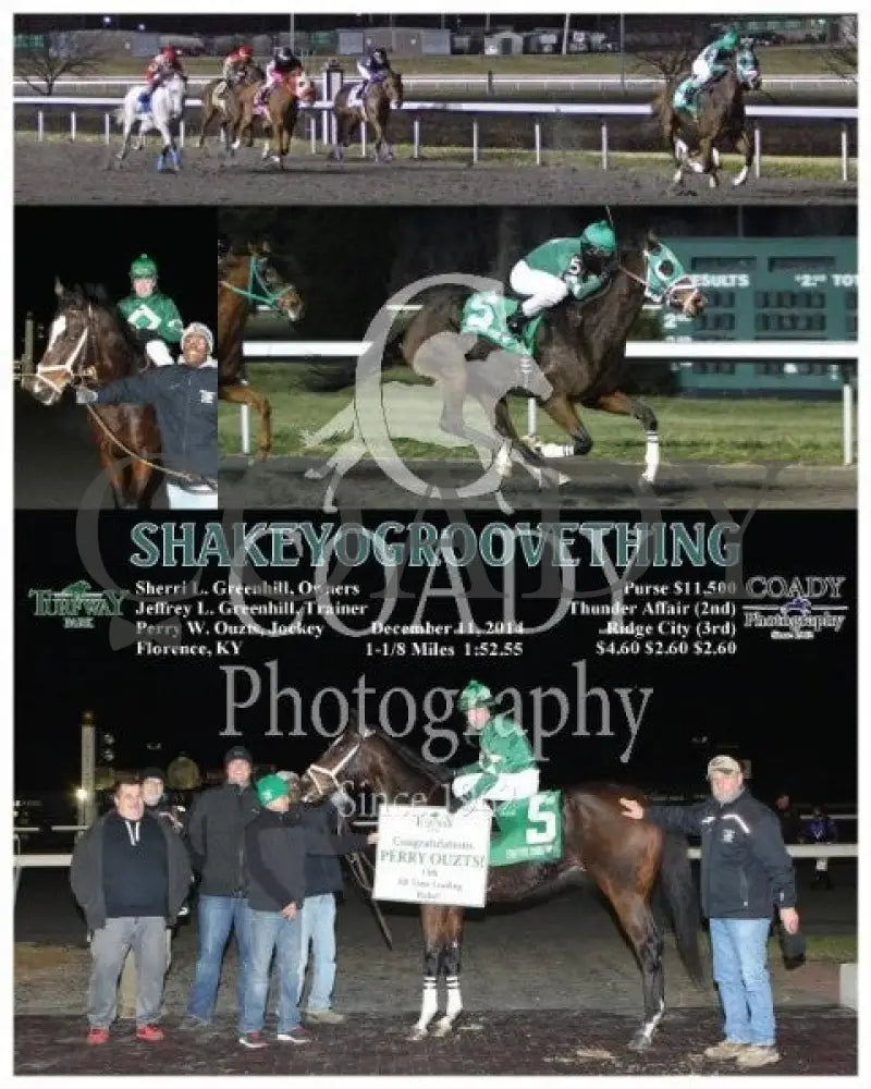Shakeyogroovething - 121114 Race 03 Tp Turfway Park