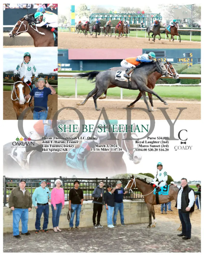 She Be Sheehan - 03-03-24 R06 Op Oaklawn Park