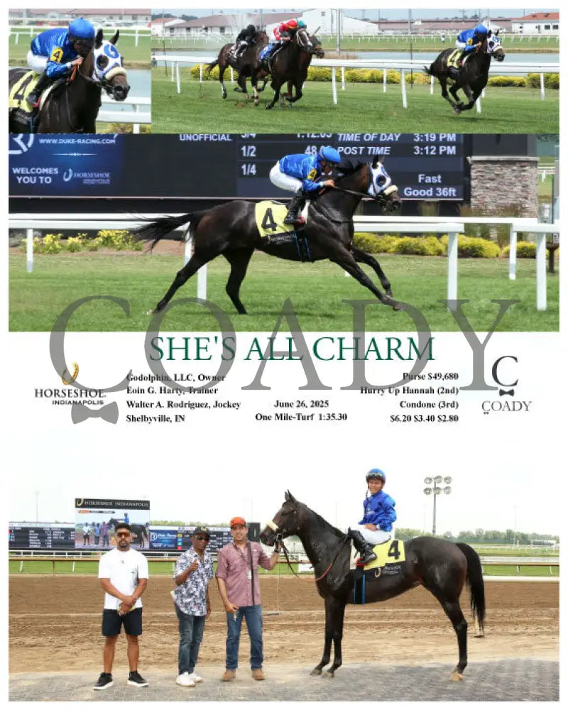 SHE’S ALL CHARM - 06-26-25 - R03 - IND Indiana Grand