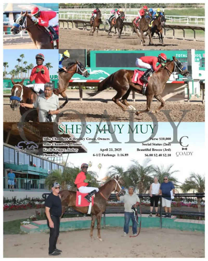 SHE’S MUY MUY - 04-23-25 - R08 - TUP Turf Paradise
