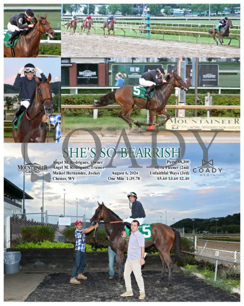 She’s So Bearrish - 08-06-24 R04 Mnr Mountaineer Park