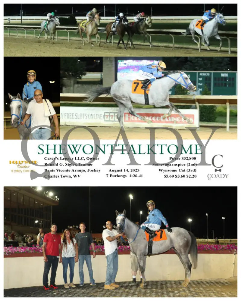 SHEWONTTALKTOME - 08-14-25 - R05 - CT Hollywood Casino at Charles Town Races