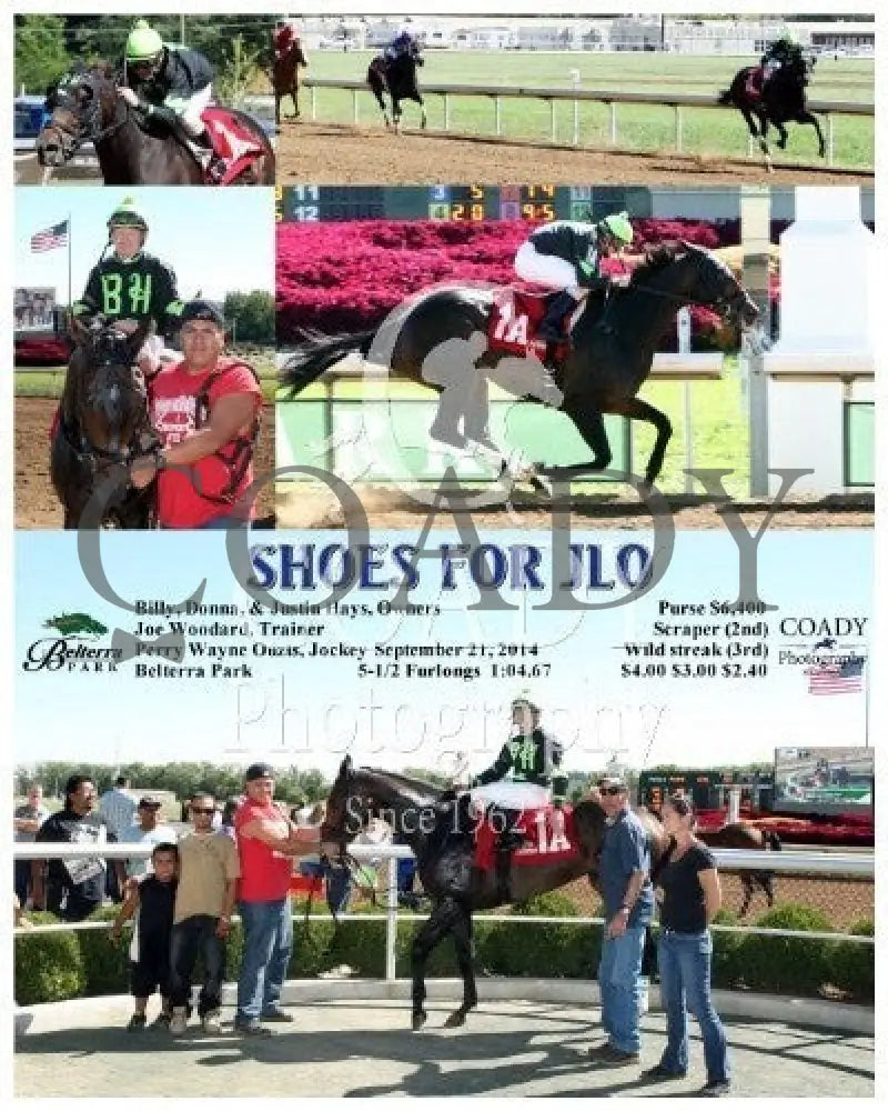 Shoes For Jlo - 092114 Race 04 Btp Belterra Park