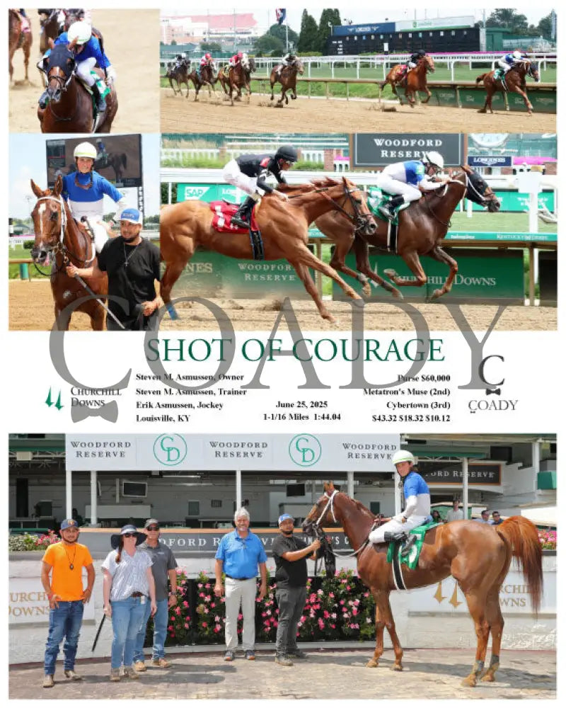 SHOT OF COURAGE - 06-25-25 - R07 - CD Churchill Downs