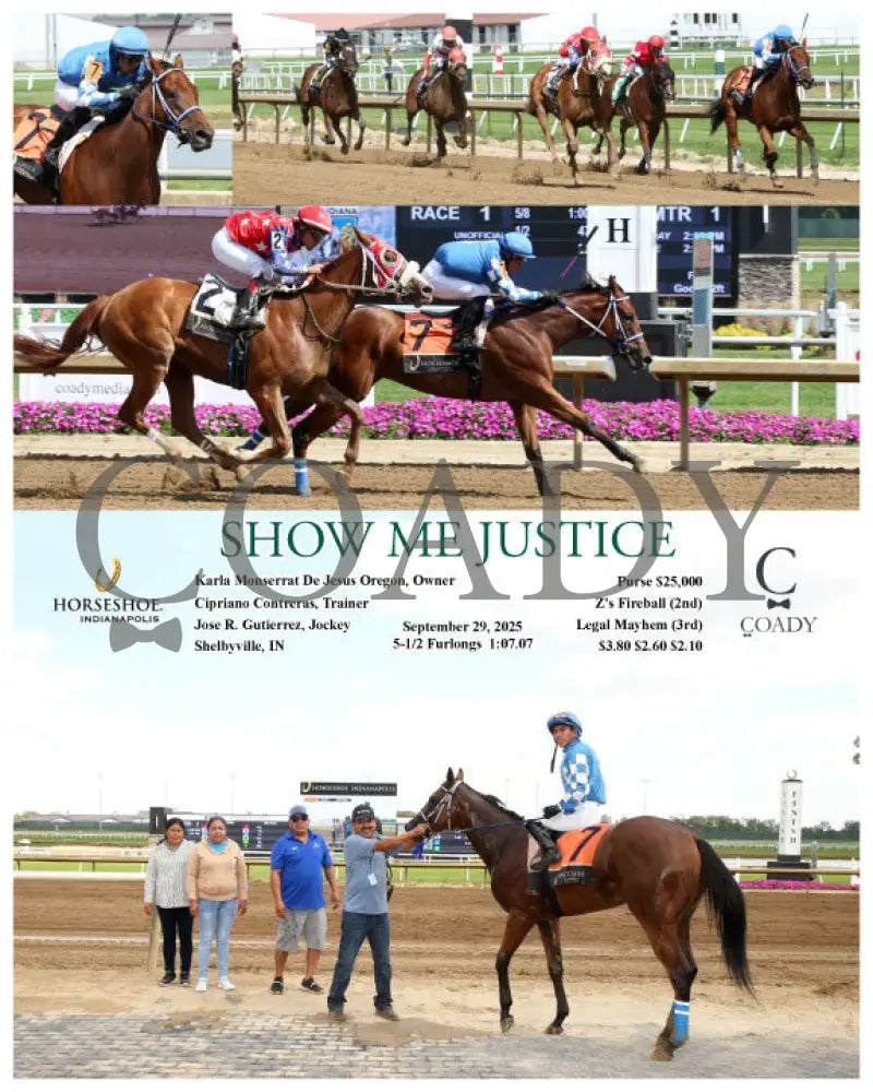 SHOW ME JUSTICE - 09-29-25 - R01 - IND Indiana Grand