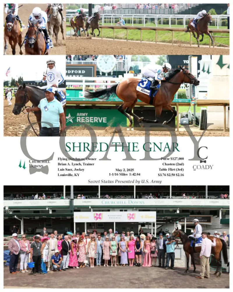 SHRED THE GNAR - 05-02-25 - R01 - CD Churchill Downs