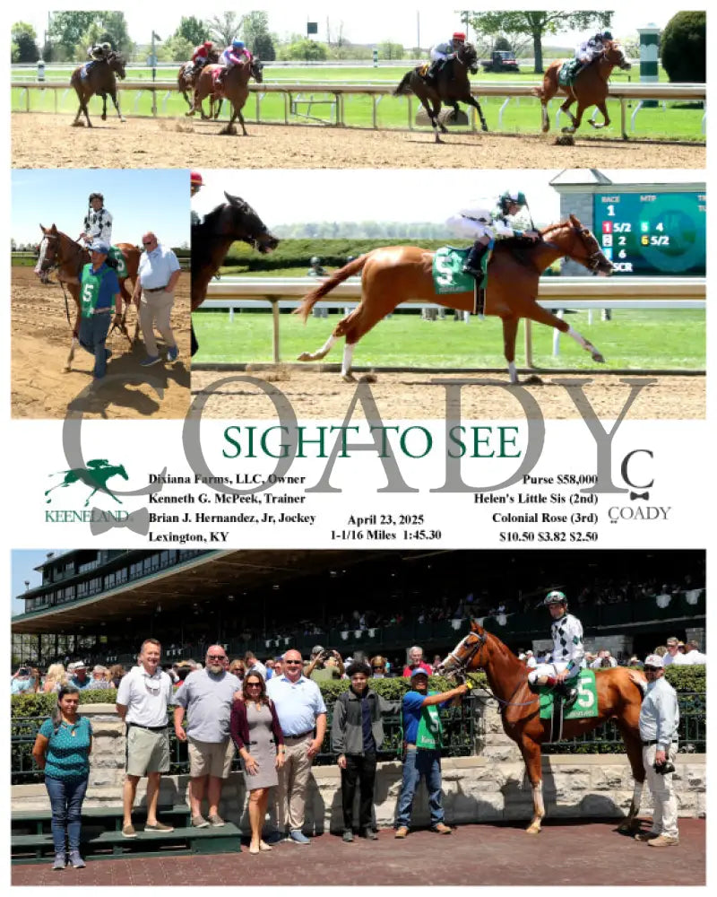 SIGHT TO SEE - 04-17-25 - R01 - KEE Keeneland