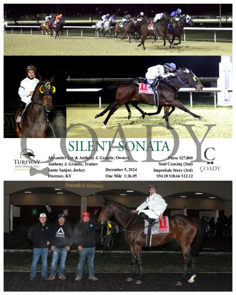 Silent Sonata - 12-05-24 R07 Tp Turfway Park