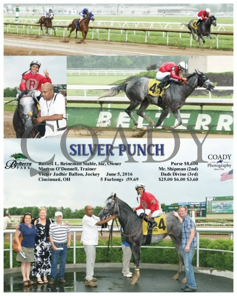 Silver Punch - 060516 Race 03 Btp Belterra Park