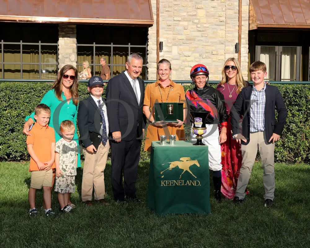 SIMPLY IN FRONT - 100425 - Race 08 - KEE - Presentation 01 Keeneland