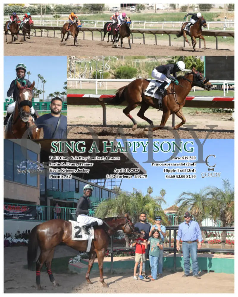 SING A HAPPY SONG - 04-10-25 - R07 - TUP Turf Paradise