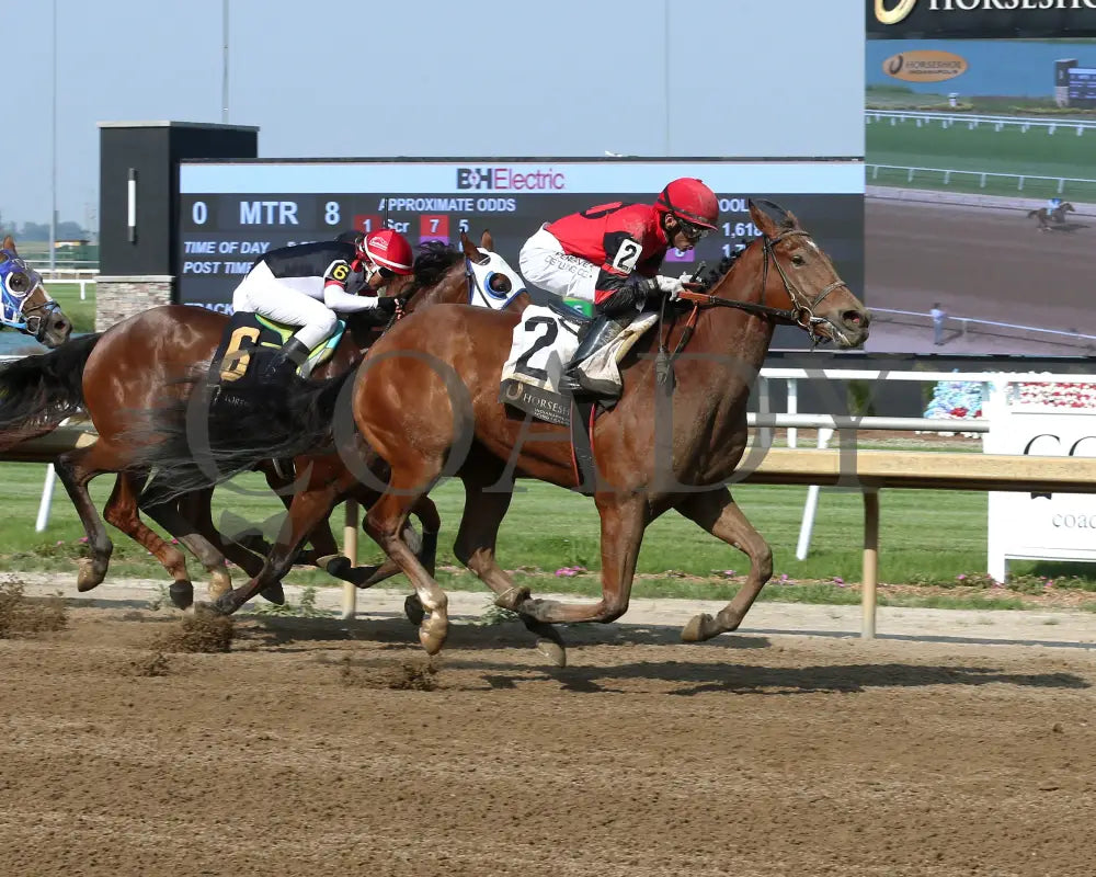 SIR BAHJY - Hoosier Breeders Sophomore Handicap - 17th Running - 06-11-25 - R08 - Horseshoe Indiana - Finish 01