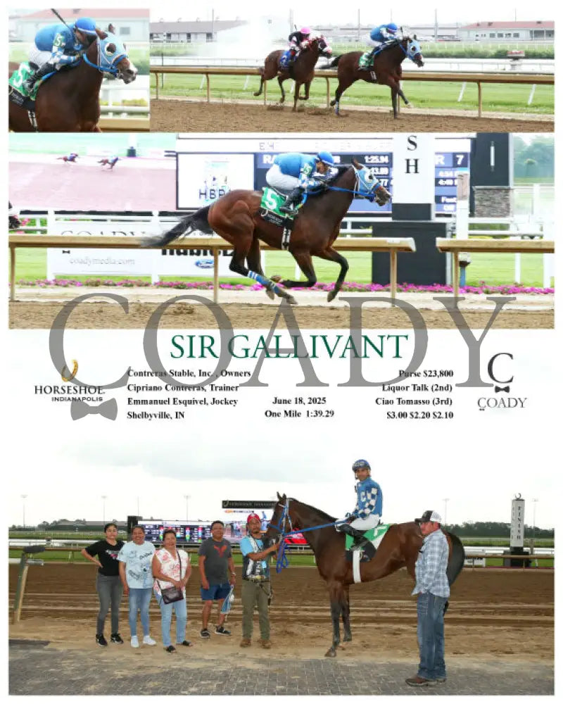 SIR GALLIVANT - 06-18-25 - R07 - IND Indiana Grand