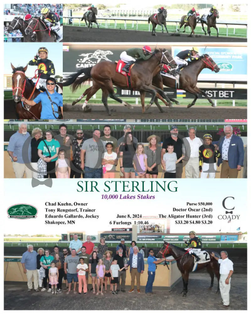 Sir Sterling - 10 000 Lakes Stakes 06-08-24 R05 Cby Canterbury Park