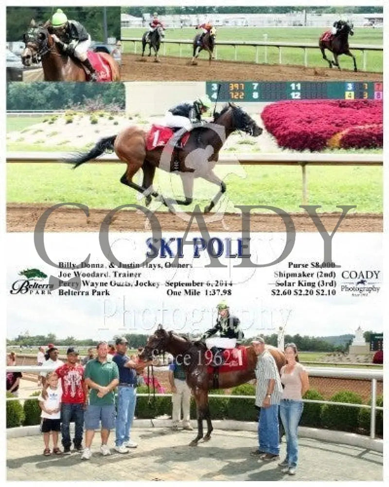 Ski Pole - 090614 Race 01 Btp Belterra Park