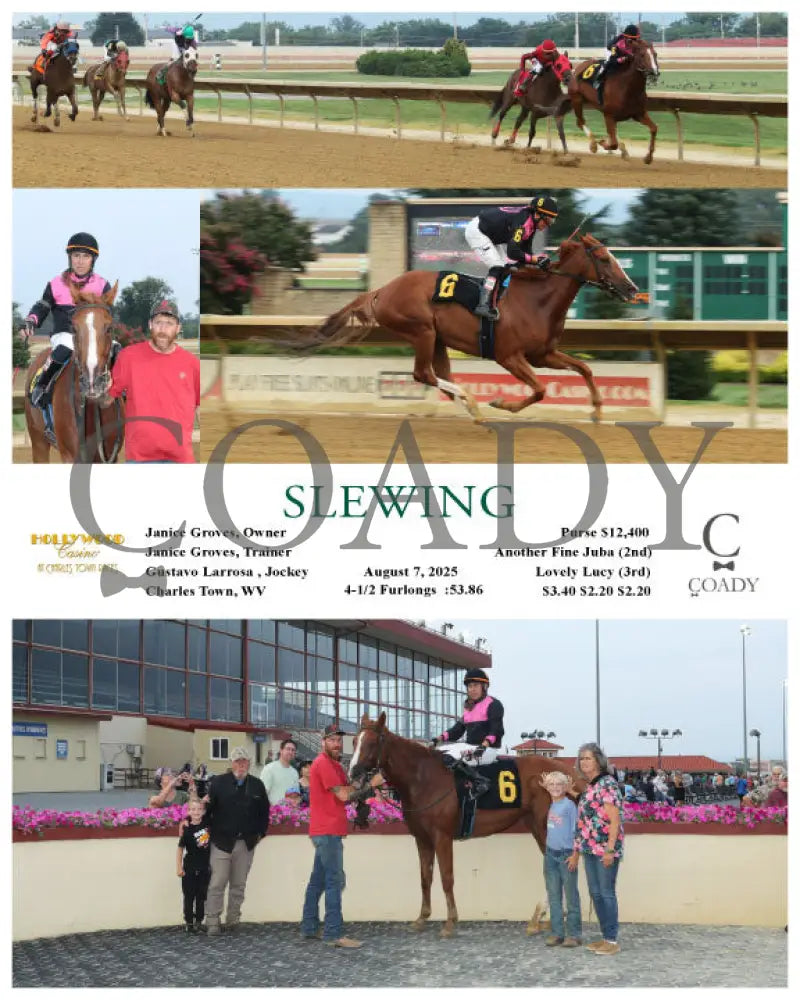 SLEWING - 08-07-25 - R01 - CT Hollywood Casino at Charles Town Races