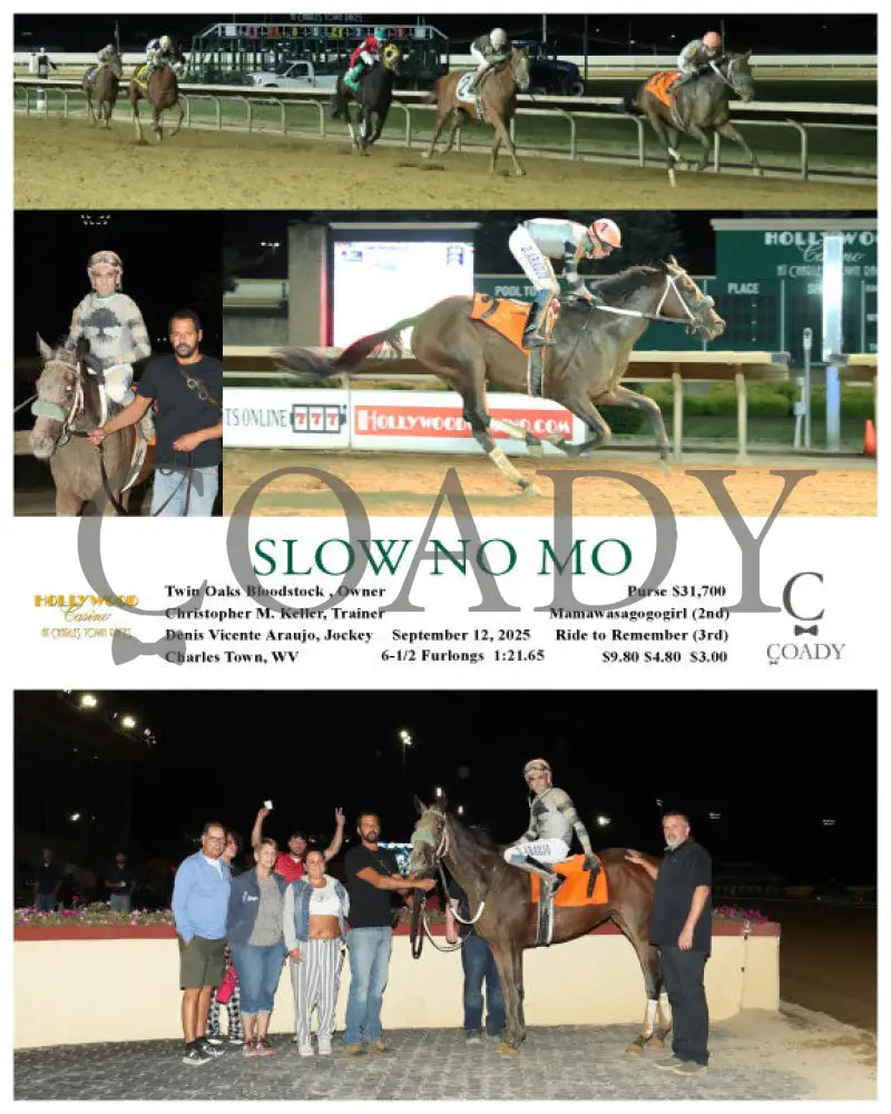 SLOW NO MO - 09-12-25 - R07 - CT Hollywood Casino at Charles Town Races