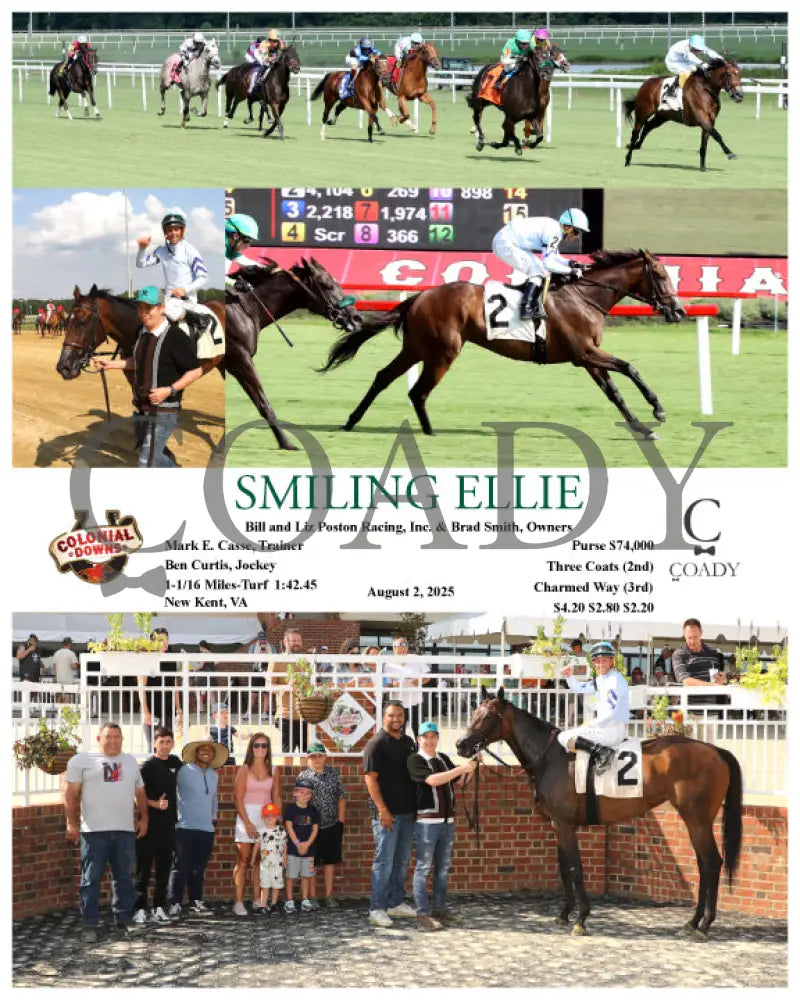 SMILING ELLIE - 08-02-25 - R09 - CNL Colonial Downs
