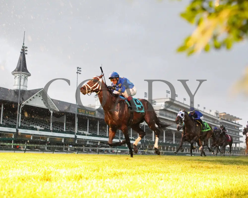 Smooth Like Strait - The War Chant 1St Running 05-23-20 R11 Cd Under Rail 01 Churchill Downs