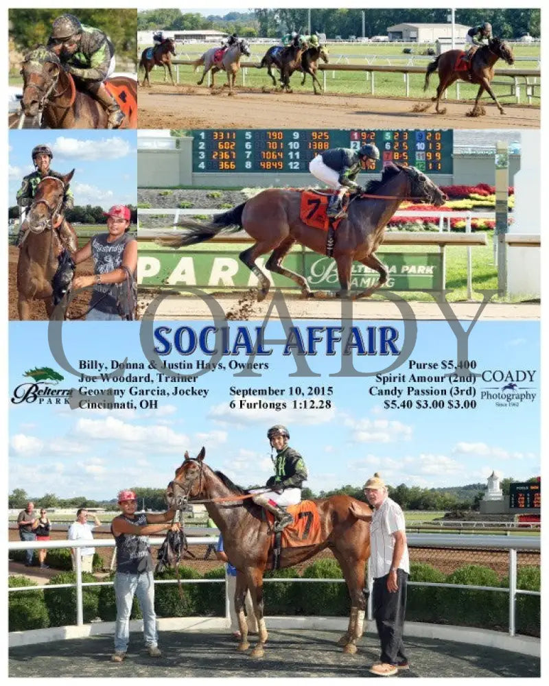 Social Affair - 091015 Race 07 Btp Belterra Park