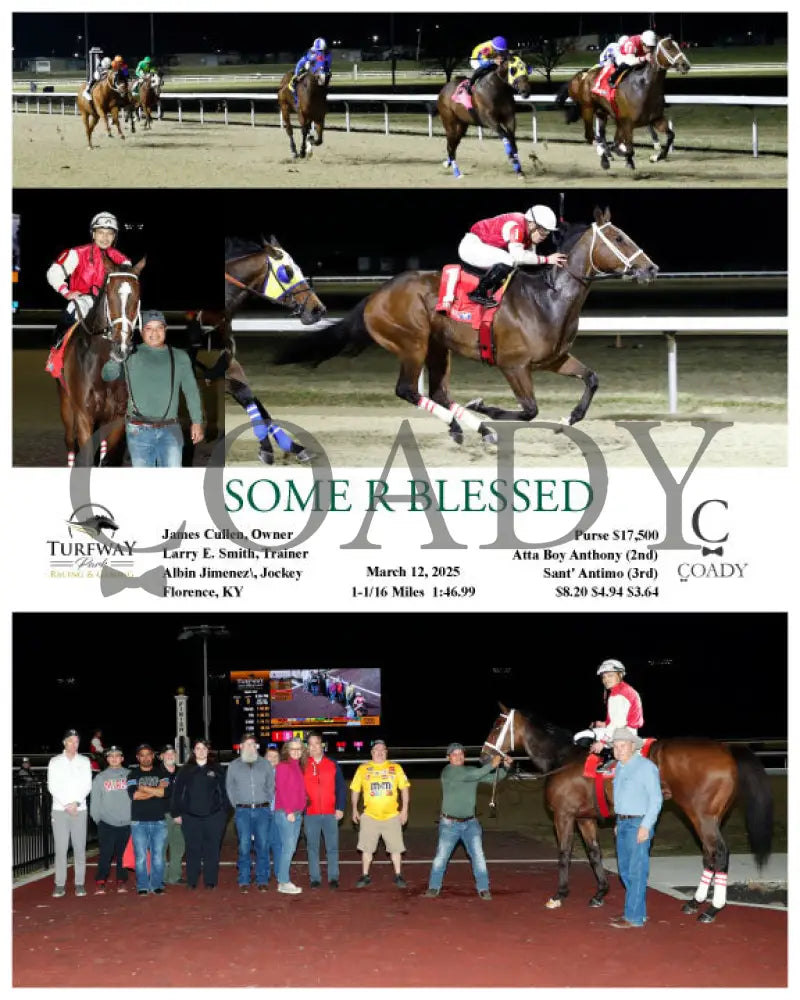 SOME R BLESSED - 03-12-25 - R09 - TP Turfway Park