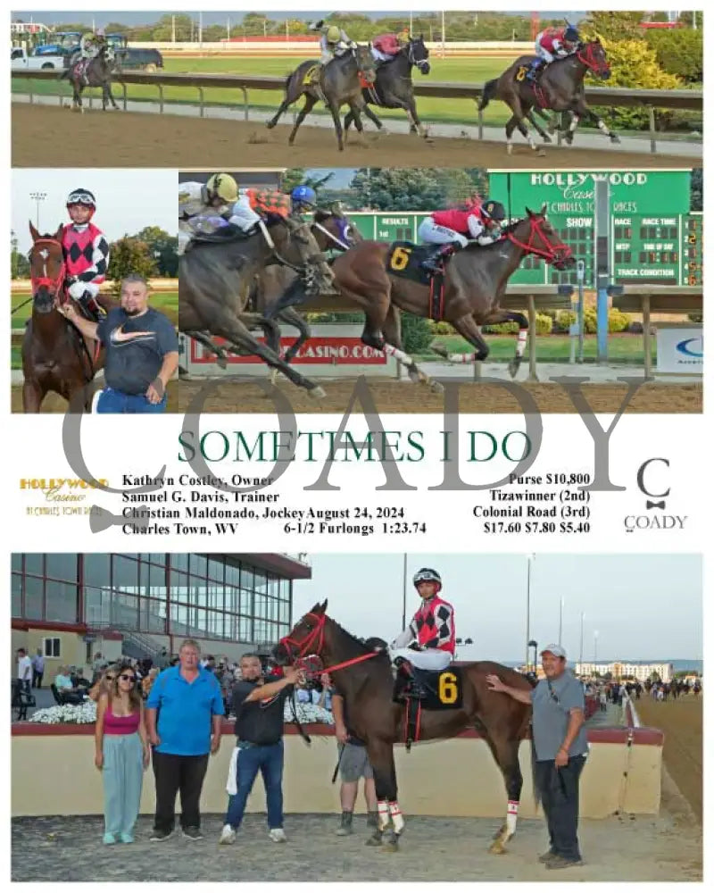 Sometimes I Do - 08-24-24 R01 Ct Hollywood Casino At Charles Town Races