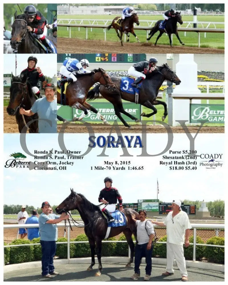 Soraya - 050815 Race 01 Btp Belterra Park