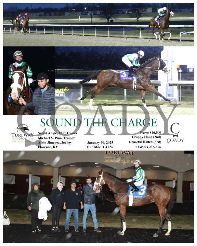 Sound The Charge - 013025 Race 01 Tp Turfway Park