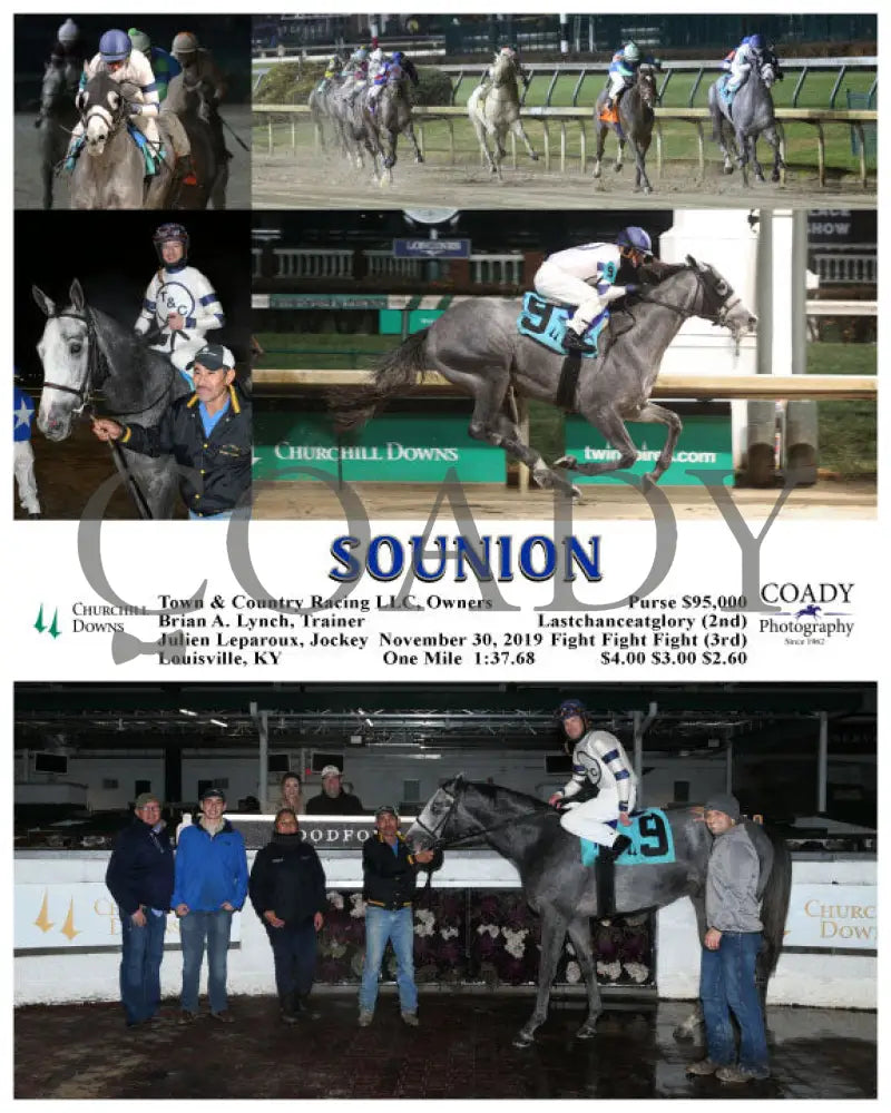 Sounion - 11-30-19 R12 Cd Churchill Downs