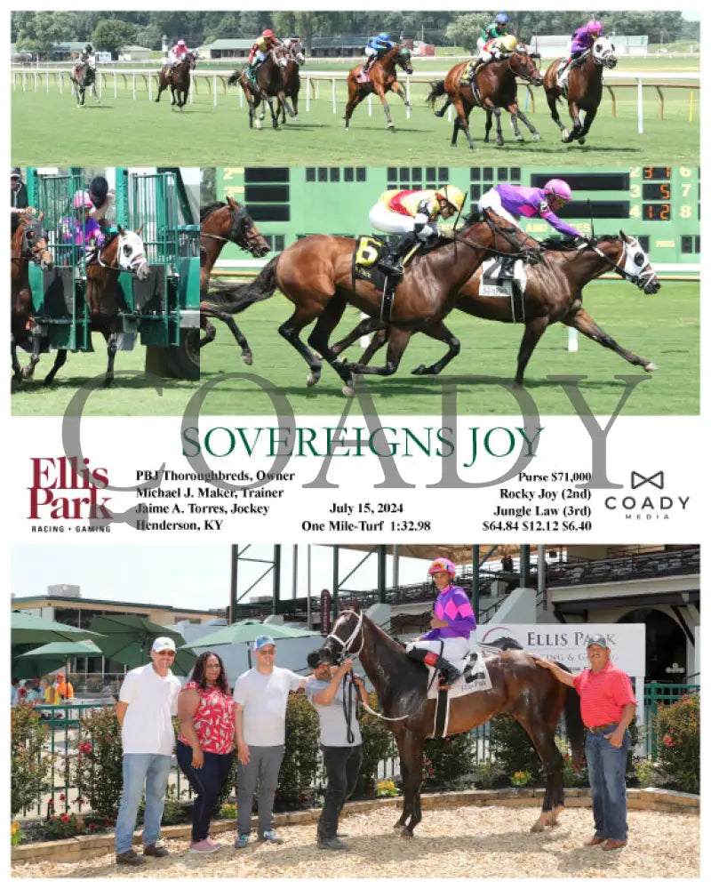 Sovereigns Joy - 07-15-24 R07 Elp Ellis Park