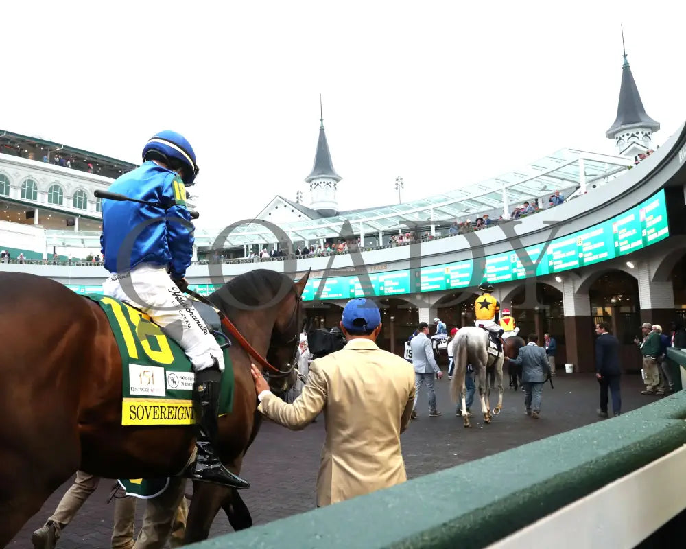 SOVEREIGNTY - The Kentucky Derby - 151st Running - 05-03-25 - R12 - CD - Paddock 02 Churchill Downs