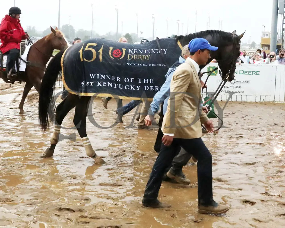 SOVEREIGNTY - The Kentucky Derby - 151st Running - 05-03-25 - R12 - CD - Walk Back 09 Churchill Downs