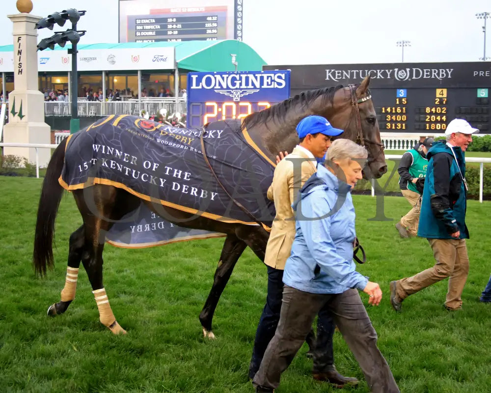SOVEREIGNTY - The Kentucky Derby - 151st Running - 05-03-25 - R12 - CD - Walk Back 03 Churchill Downs