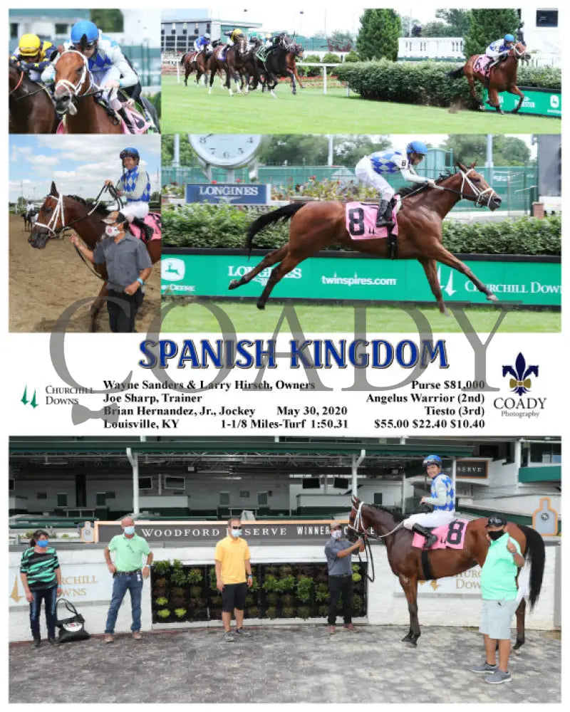 Spanish Kingdom - 05-30-20 R06 Cd Churchill Downs