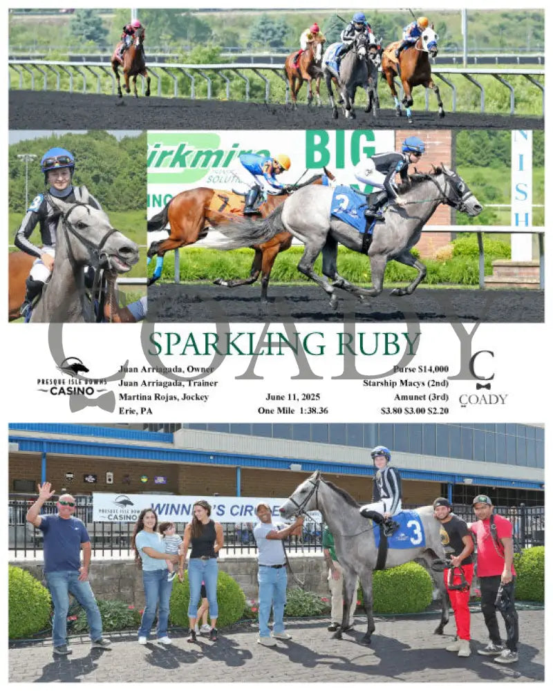 SPARKLING RUBY - 06-11-25 - R02 - PID Presque Isle Downs