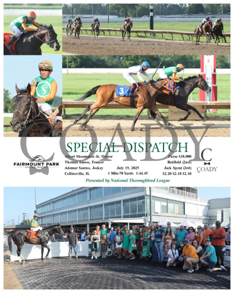 SPECIAL DISPATCH - 07-19-25 - R05 - FP Fanduel Sportsbook Horse Racing