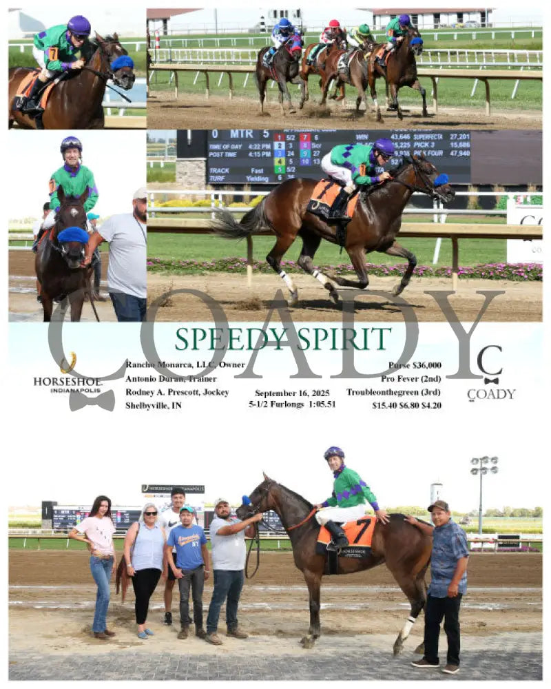 SPEEDY SPIRIT - 09-16-25 - R05 - IND Indiana Grand
