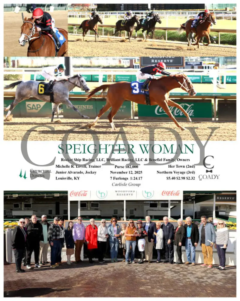 SPEIGHTER WOMAN - 11-12-25 - R03 - CD - Group - Coady Media - Kurtis Coady Photography