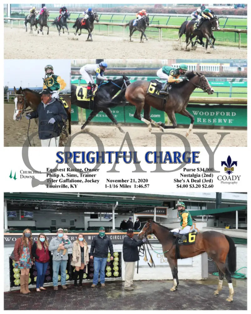 Speightful Charge - 11-21-20 R02 Cd Churchill Downs