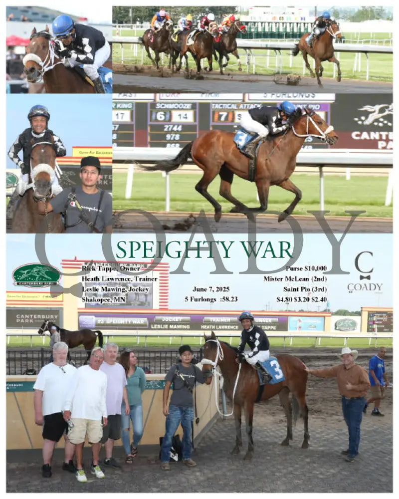 SPEIGHTY WAR - 06-07-25 - R05 - CBY Ruidoso Downs