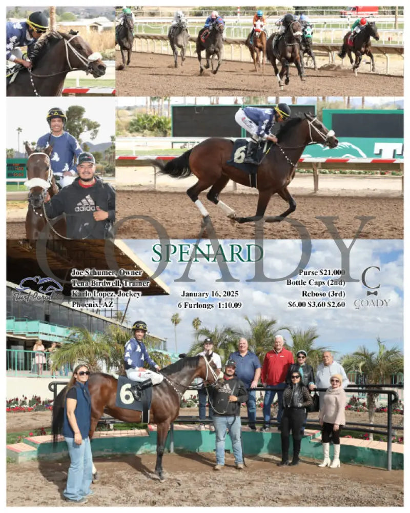 Spenard - 01-16-25 R03 Tup Turf Paradise