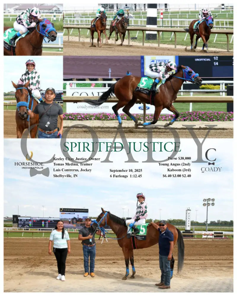 SPIRITED JUSTICE - 09-10-25 - R02 - IND Indiana Grand