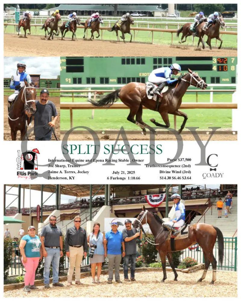 SPLIT SUCCESS - 07-21-25 - R03 - ELP Ellis Park