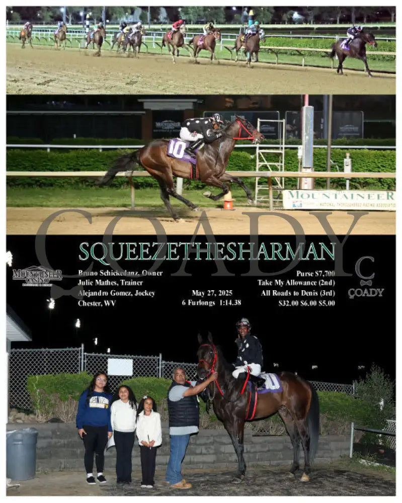 SQUEEZETHESHARMAN - 05-27-25 - R08 - MNR Mountaineer Park