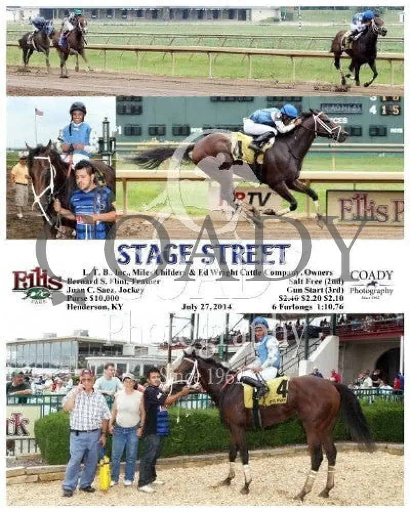 Stage Street - 072714 Race 03 Elp Ellis Park