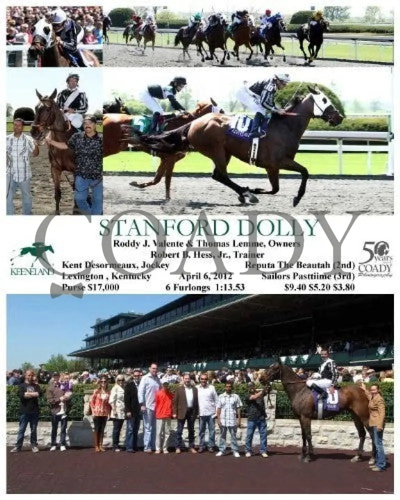 Stanford Dolly - 040612 Race 03 Keeneland